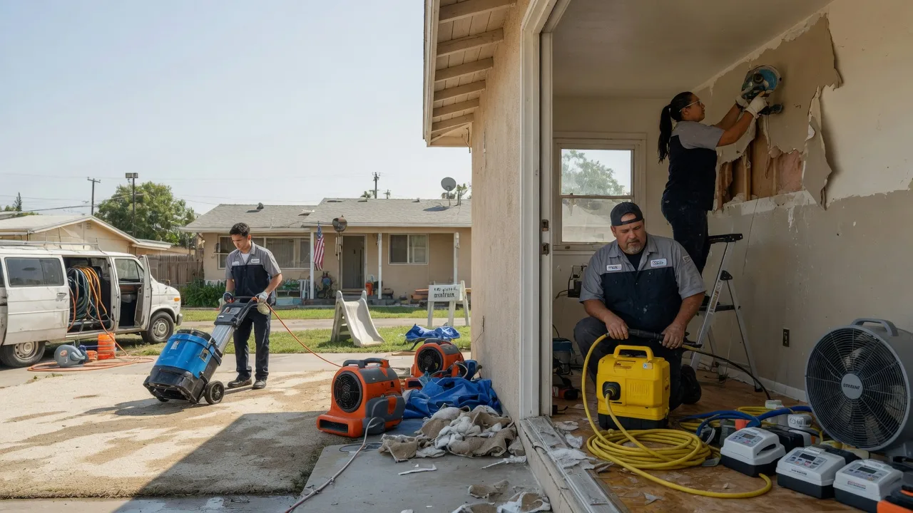 Water Damage Restoration in Bloomington, CA near me